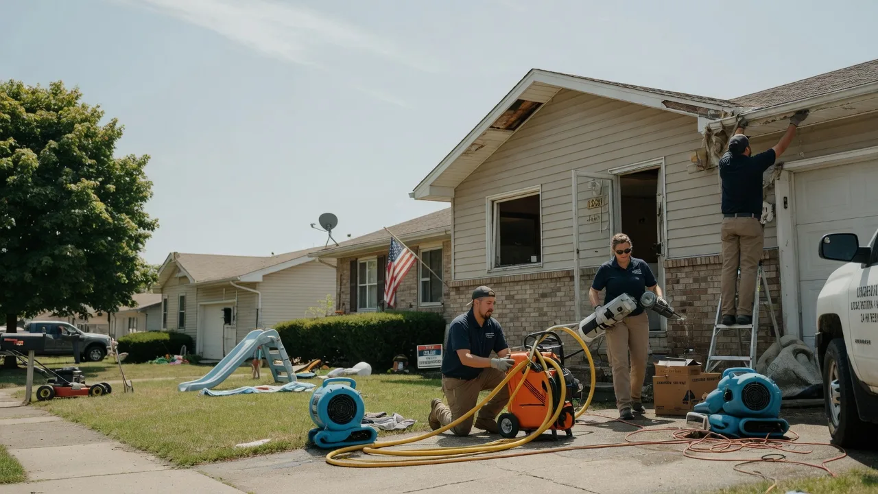 Water Damage Restoration in Pearl, IL near me